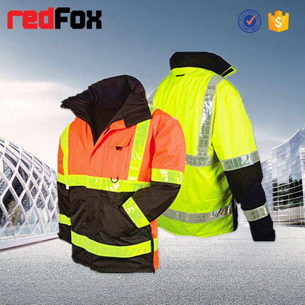 No pressure, No diamonds. Application of reflective safety clothing
