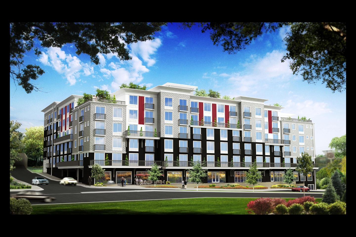 Shoreline Area News Market Square apartments on target to open Spring 2012