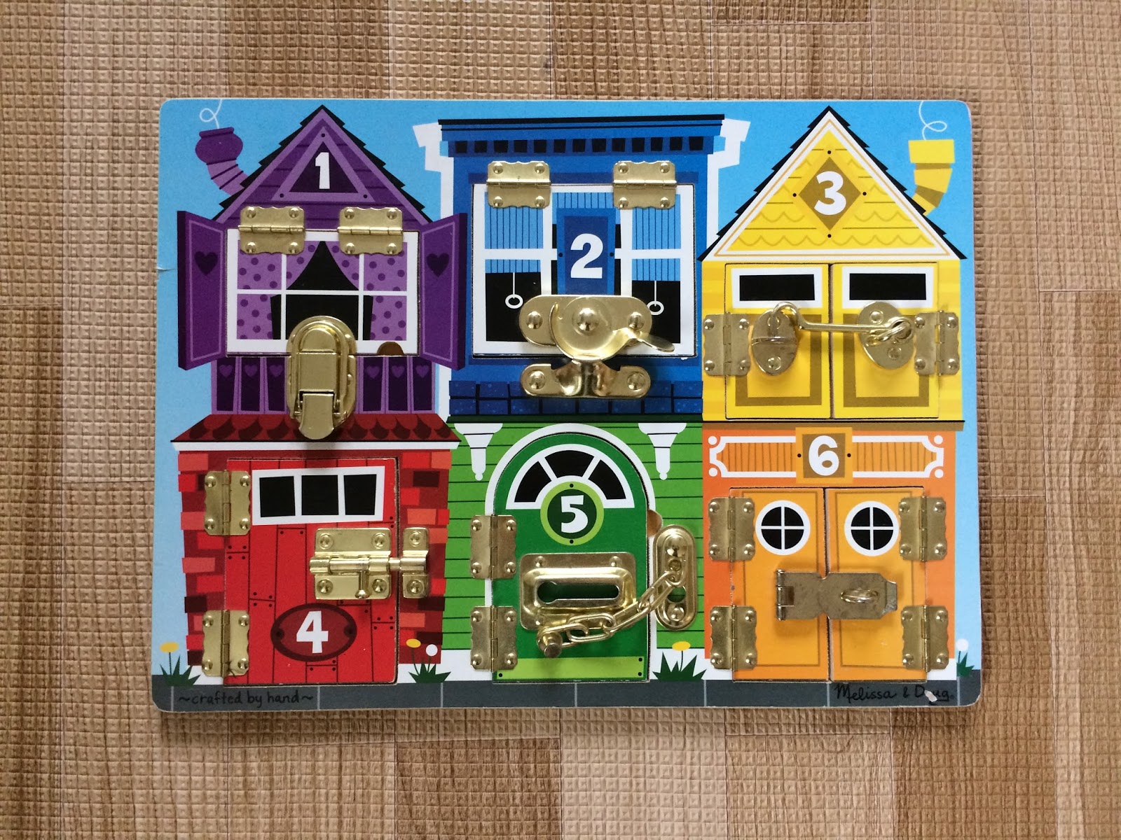 Family FECS Toy of the Day Melissa & Doug Latches Wooden Activity
