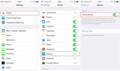 cara backup iphone ke iCloud terbaru dengan mudah