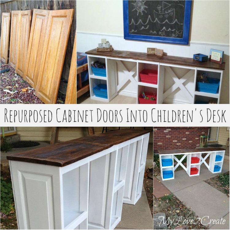 Cabinet Doors Into Children S Desk My Love 2 Create
