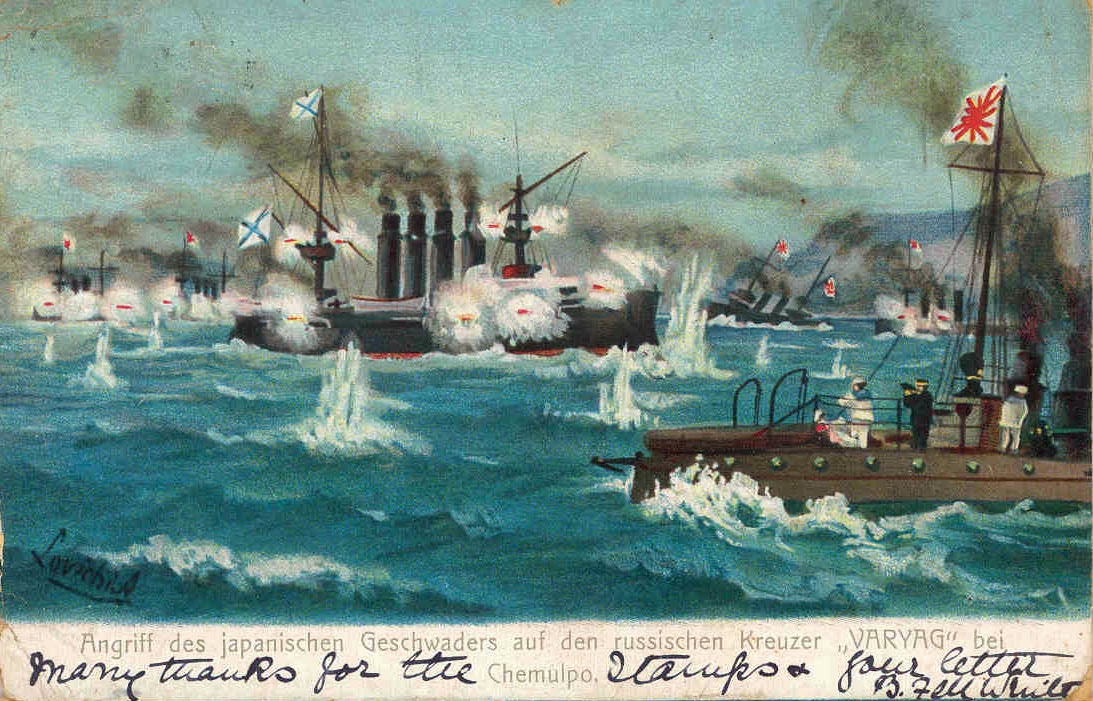 Карта чемульпо 1904