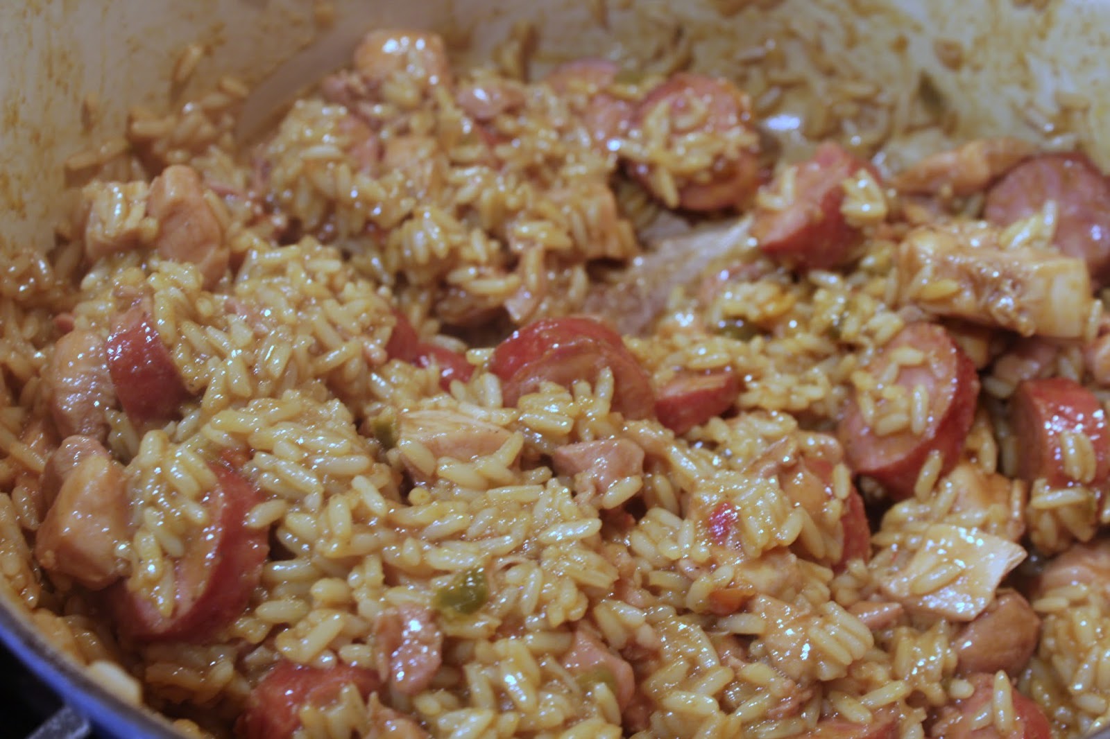 Yum yum come get you some! (Easy jambalaya with the Jambalaya Girl