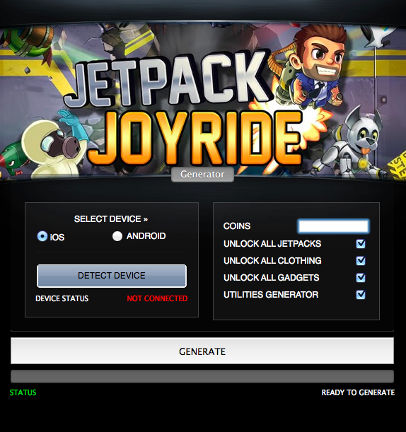 JetPack Joyride hack! GAMETOOL HACK TEAM