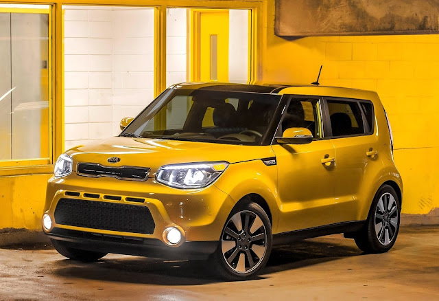 Soul 2016 Kia Soul yellow