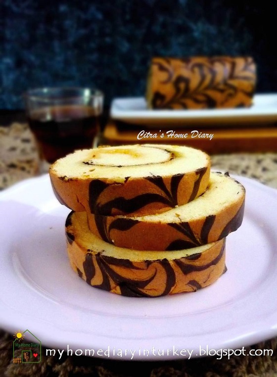 Citra's Home Diary Tangerine orange Roll Cake, easy and failproof