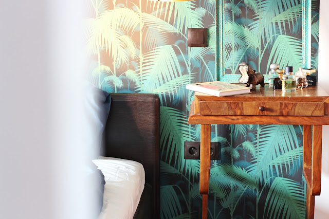 sypialnia przed i po