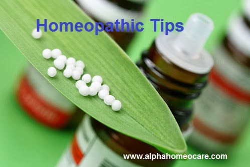 Homeopathic Tips