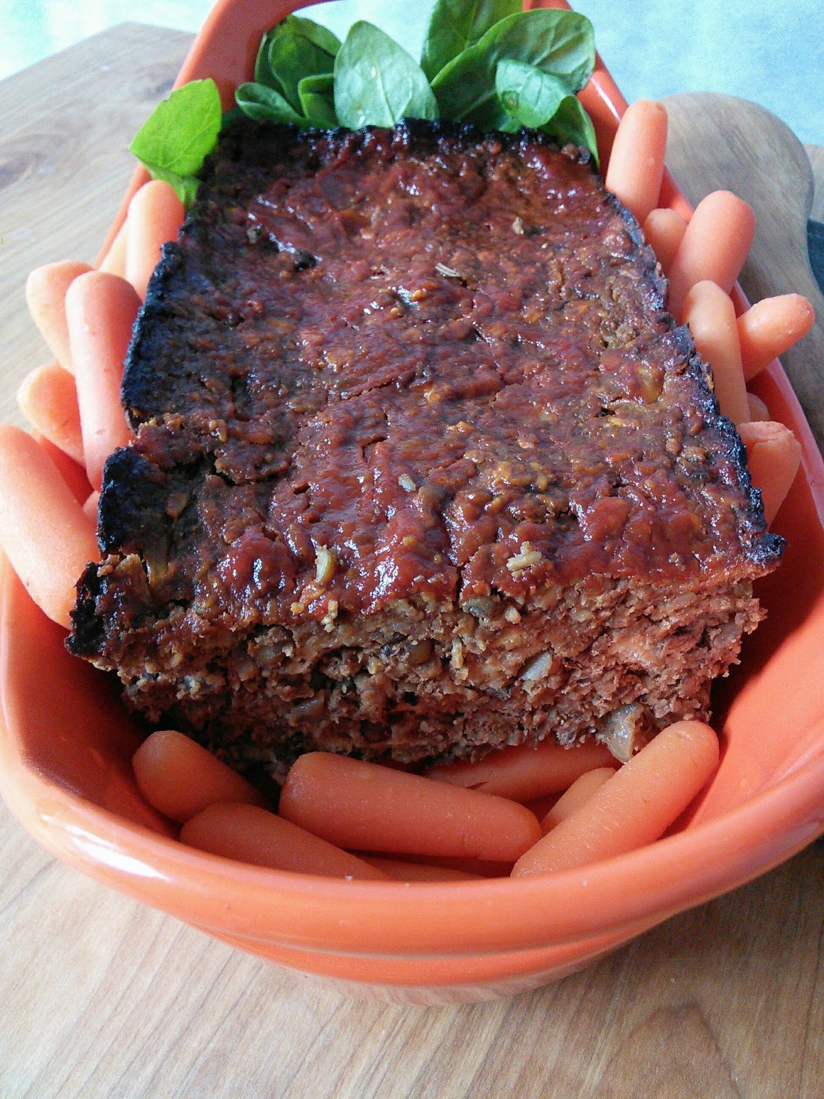 Mom Knows Best Vegetarian "Meat" Loaf