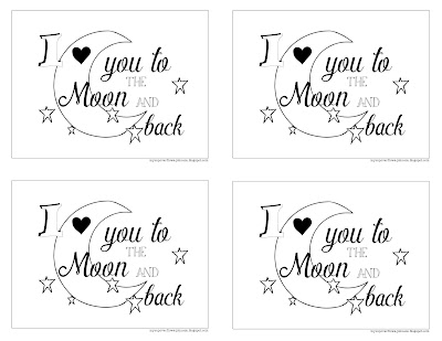 Free Valentine postcards to print and hand out