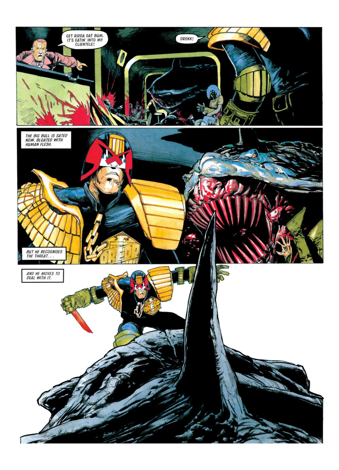 Read online Judge Dredd: The Complete Case Files comic -  Issue # TPB 25 - 207