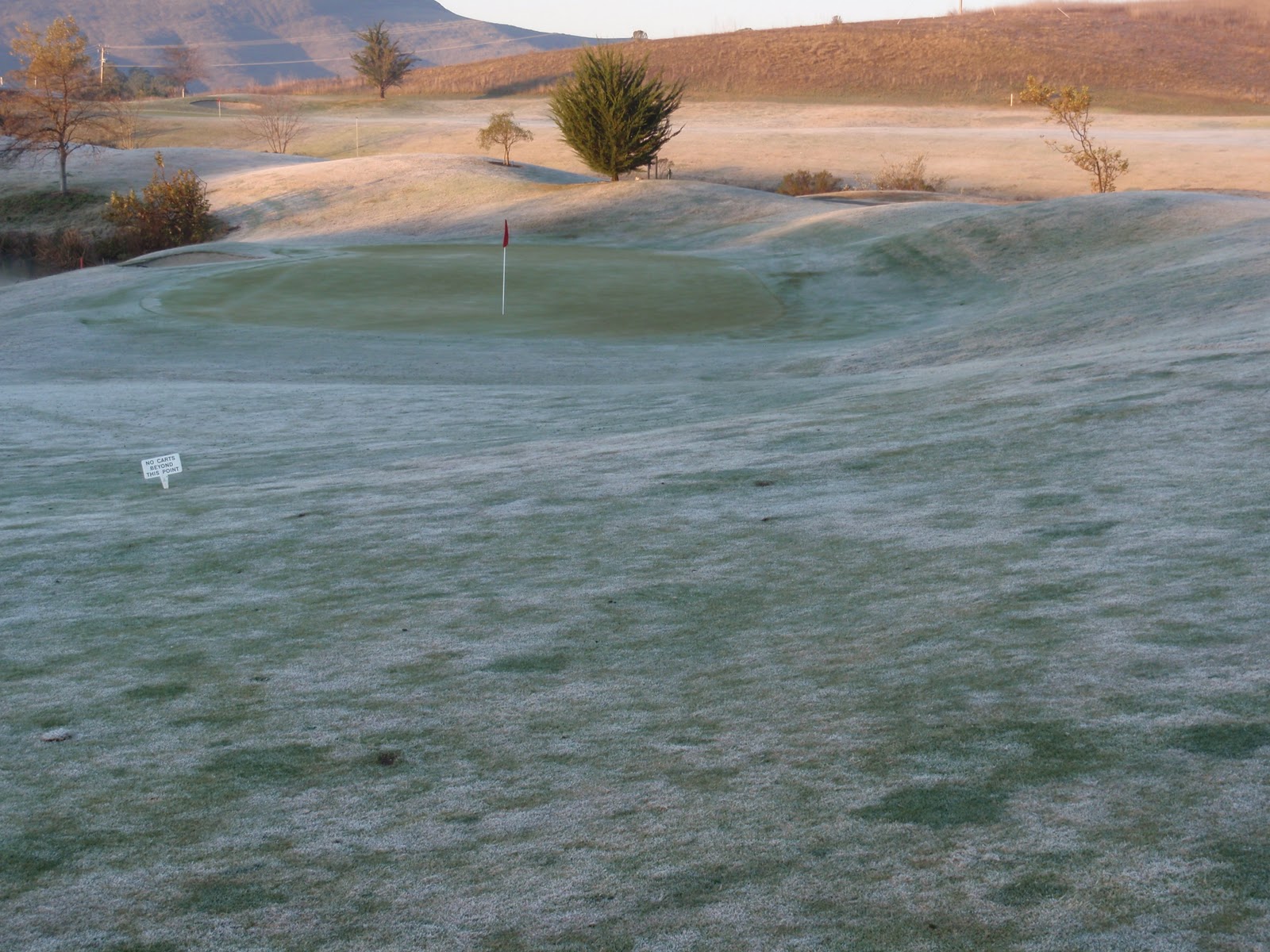 SLO County Golf Courses Frost Delays