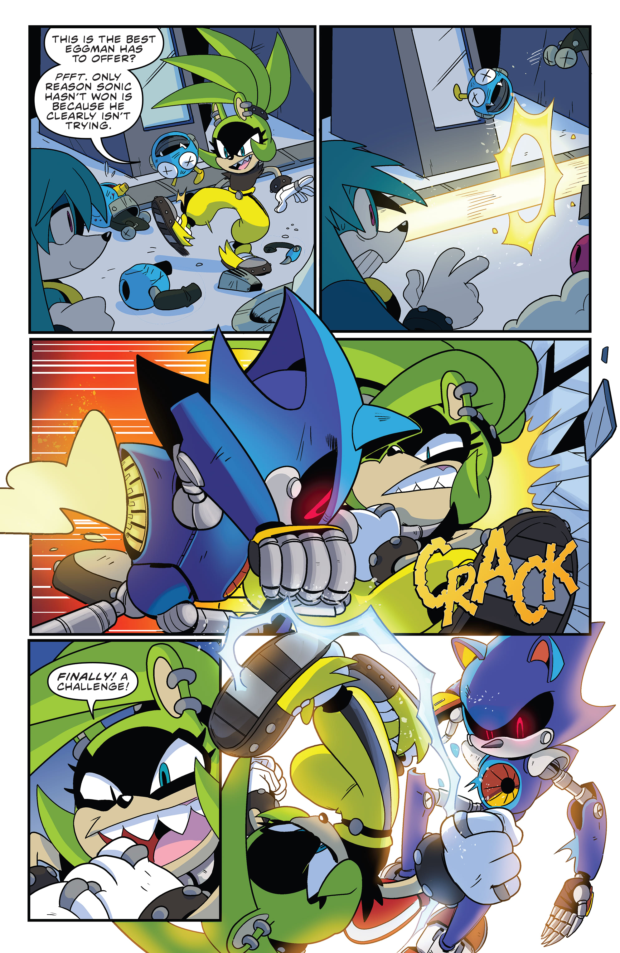Read online Sonic the Hedgehog: Imposter Syndrome comic -  Issue #4 - 13