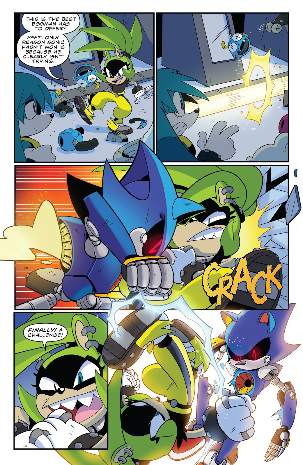 Sonic the Hedgehog: Imposter Syndrome issue 4 - Page 13
