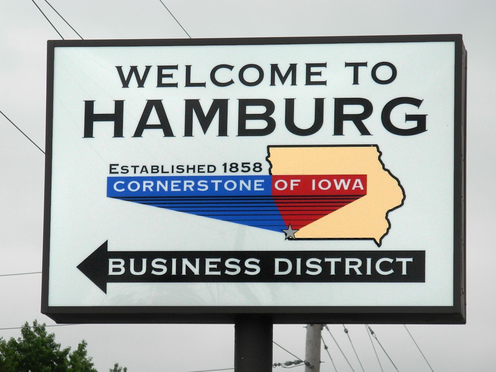 Geographically Yours Hamburg, Iowa