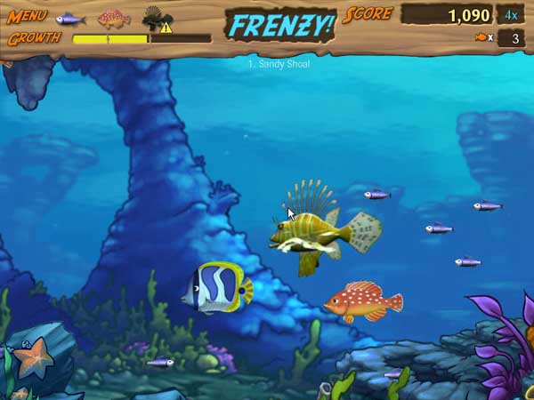 My Old Pc Games تحميل لعبة السمكة القديمة الجزء الثاني Download Feeding Frenzy 2 Old Game