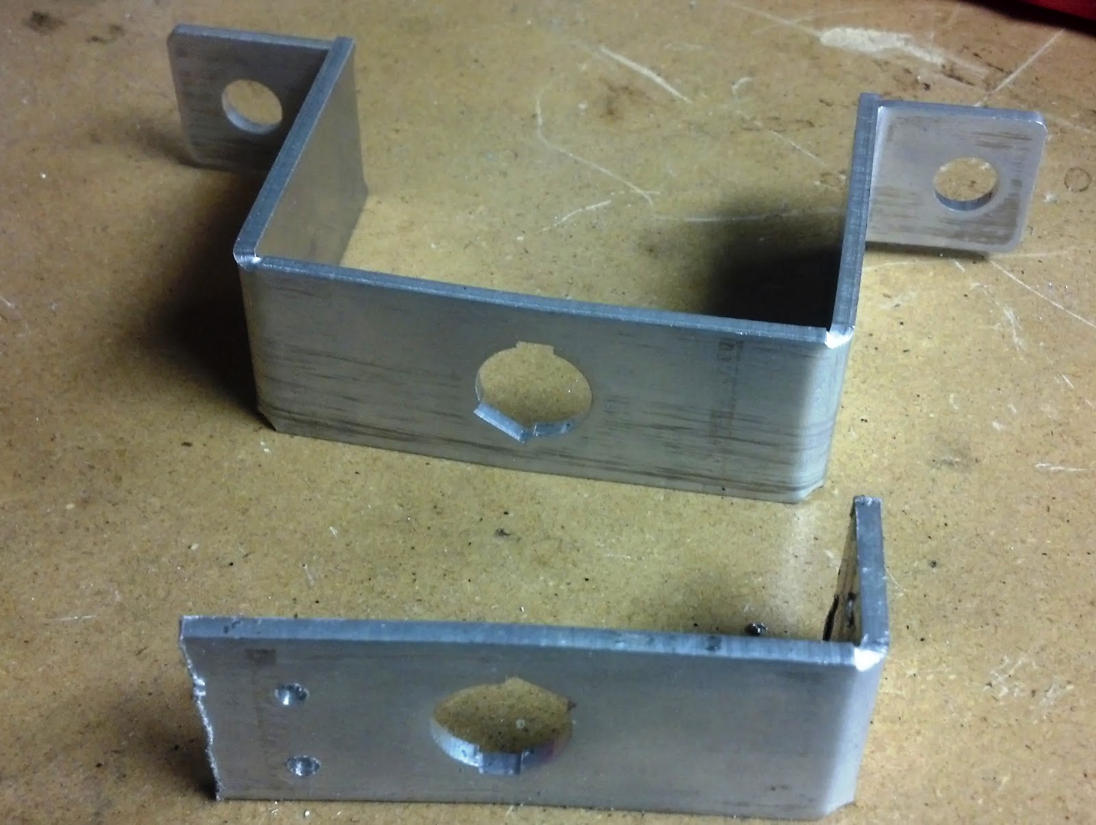 Super Car Build: Brake Line Bracket (Front)