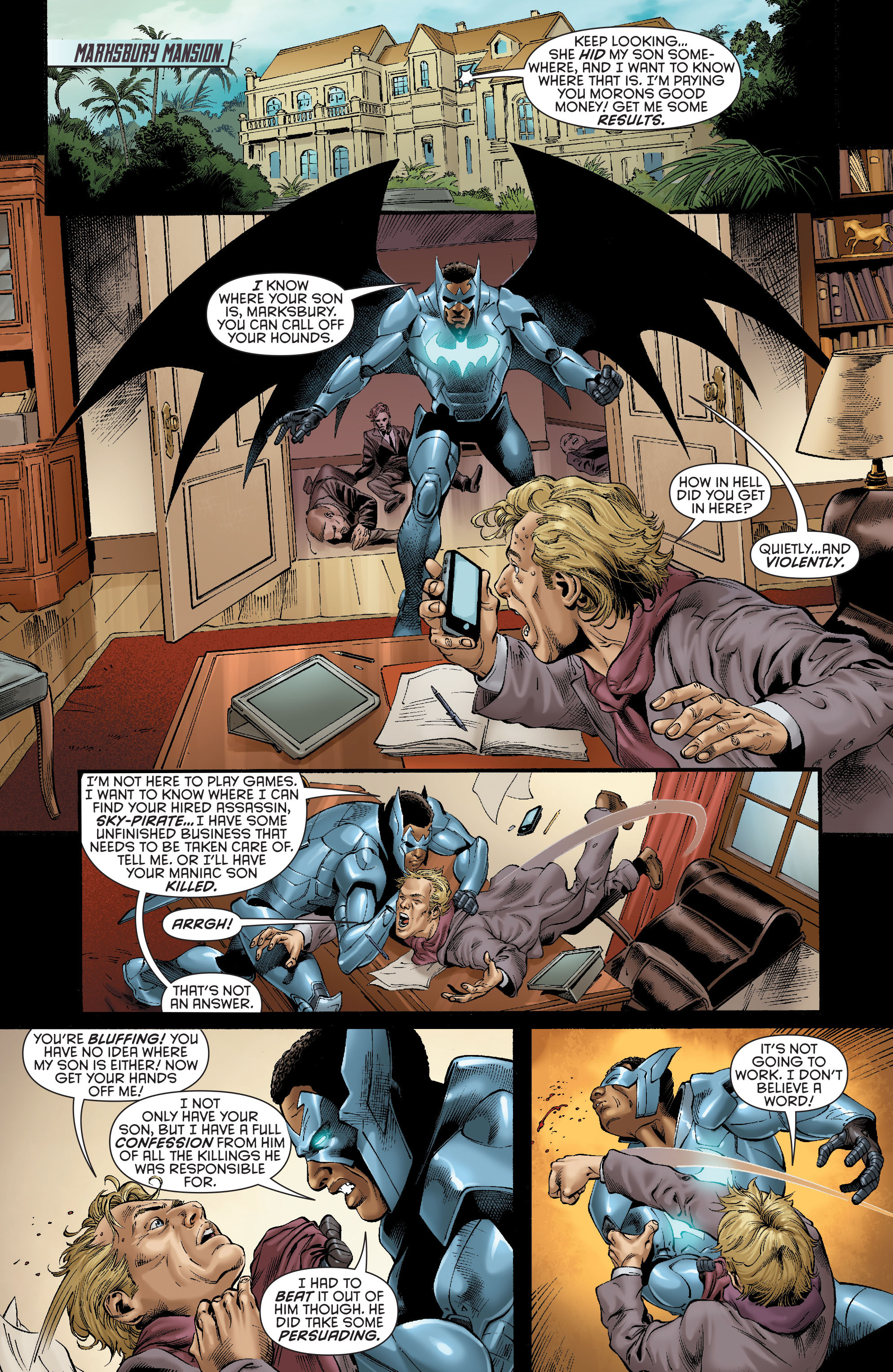 Read online Batwing comic -  Issue #19 - 10