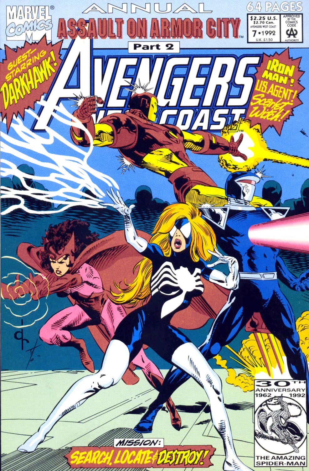 Read online West Coast Avengers (1985) comic -  Issue # _Annual 7 - 1