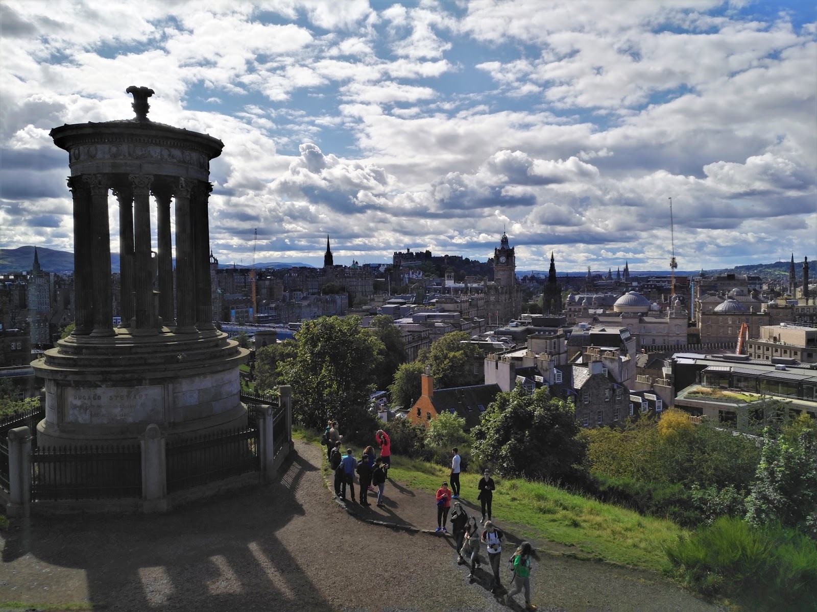 Edinburgh from up above - the best views of the city - Fiiaelina