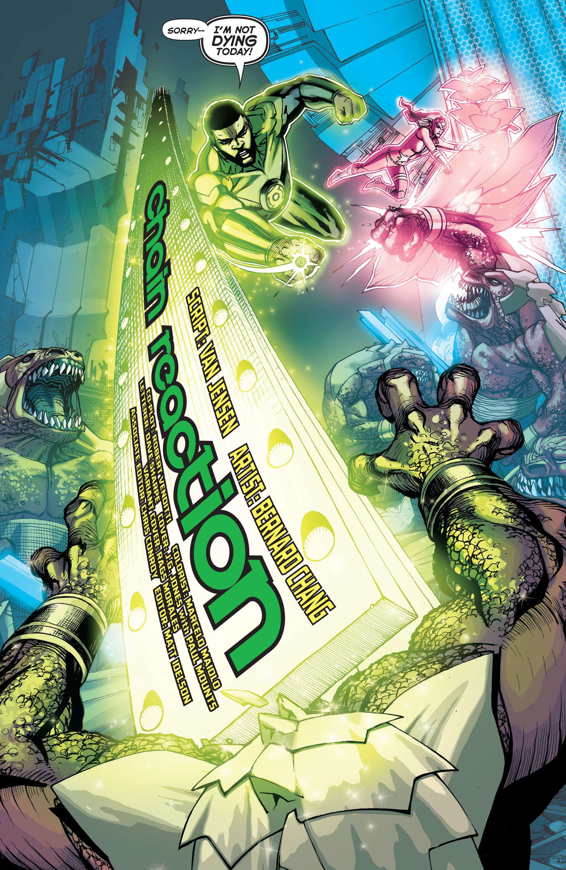 Read online Green Lantern Corps (2011) comic -  Issue #21 - 5