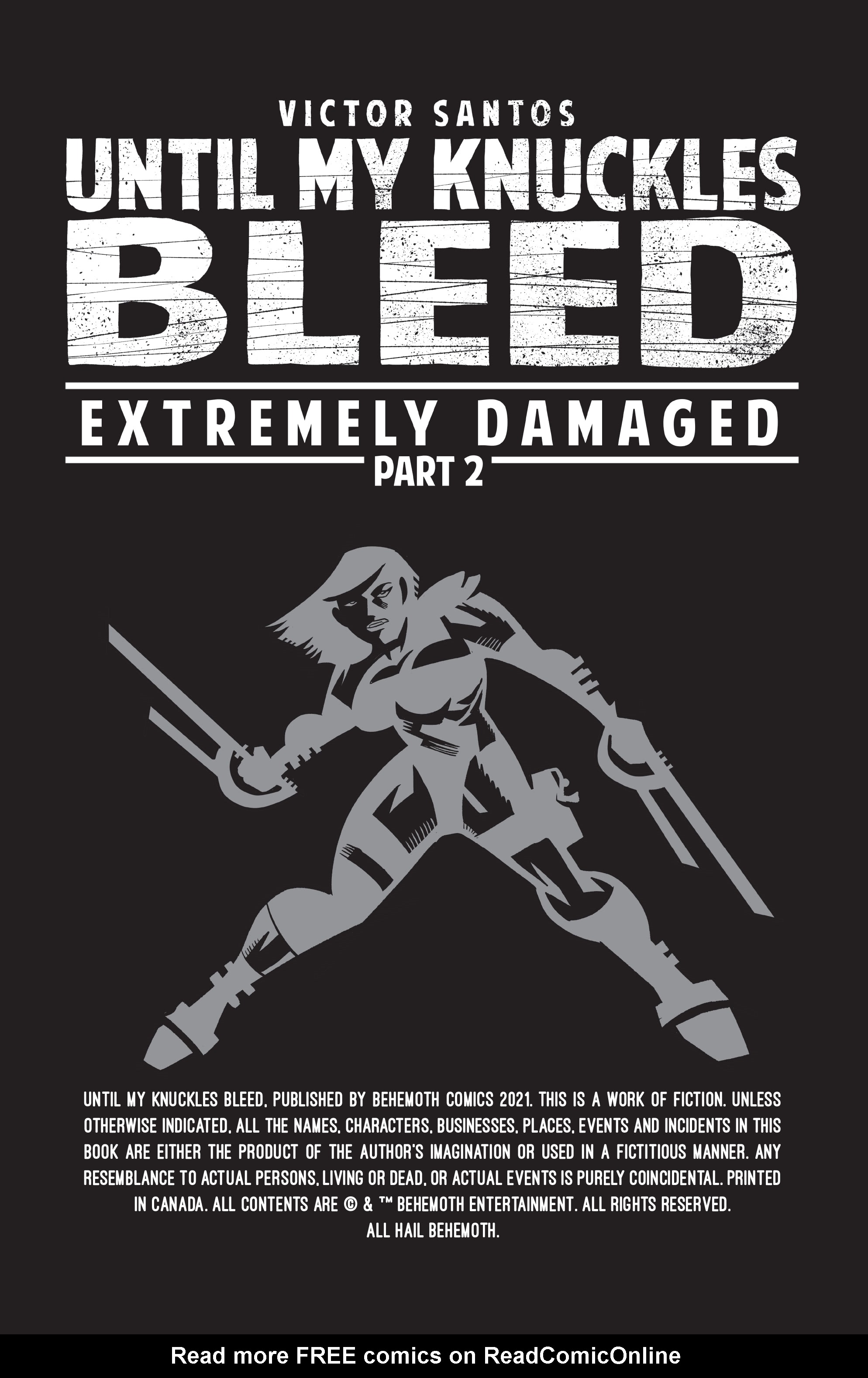 Read online Until My Knuckles Bleed comic -  Issue #2 - 2