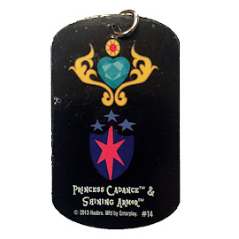 My Little Pony Princess Cadance & Shining Armor Series 1 Dog Tag