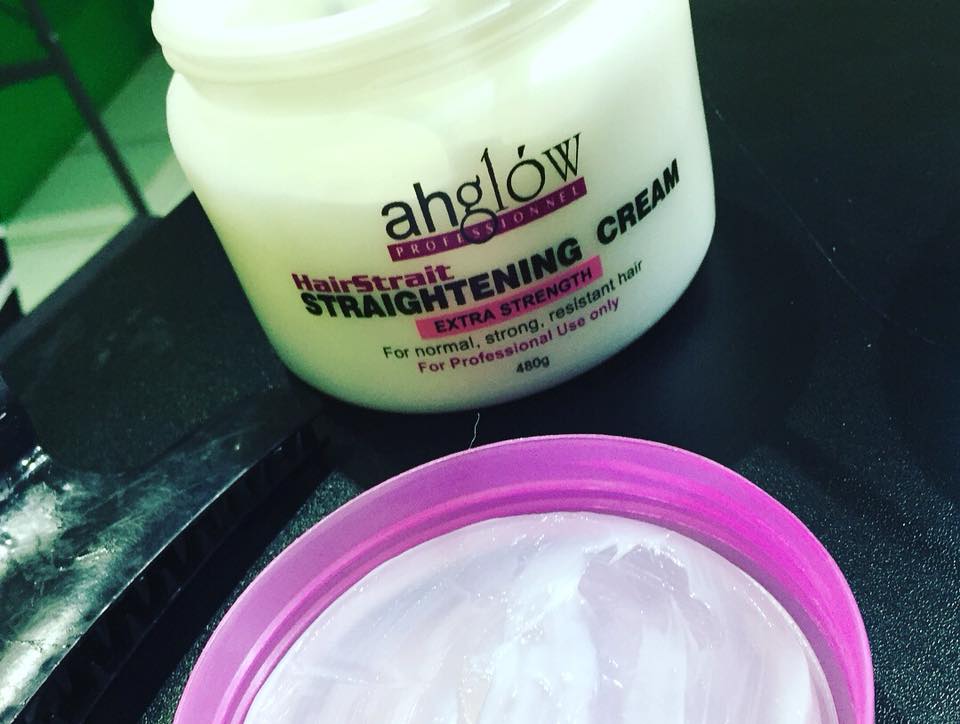 Ahglow Hair Rebonding System Straight & Shiny Rebonded Hair that lasts