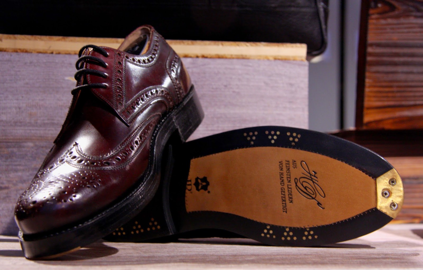 Gentlemen's Fashion Blog: Oxblood Shoes - Zürich's Finest Shoestore