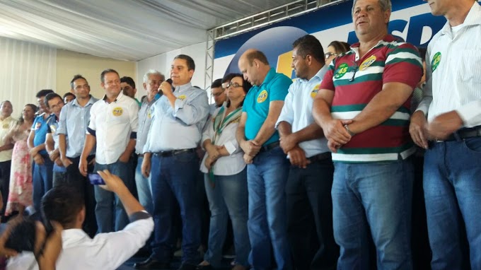 LUZIÂNIA: Convenção oficializa candidatura a prefeito de Marcelo Melo e Marcos Cunha vice