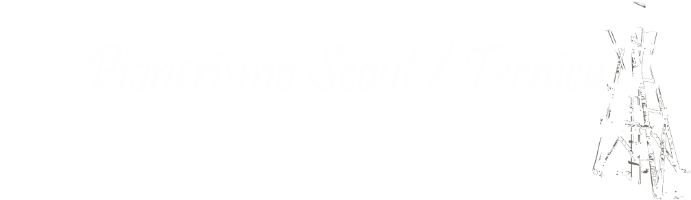 Pionerismo Scout / Técnica