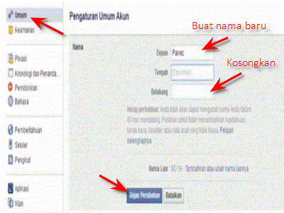 Cara ganti nama FB menjadi satu kata 2017 (Membuat nama singkat) Cara ganti nama FB menjadi satu kata 2017 (Membuat nama singkat)