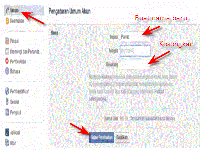 Cara ganti nama FB menjadi satu kata 2017 (Membuat nama singkat) 