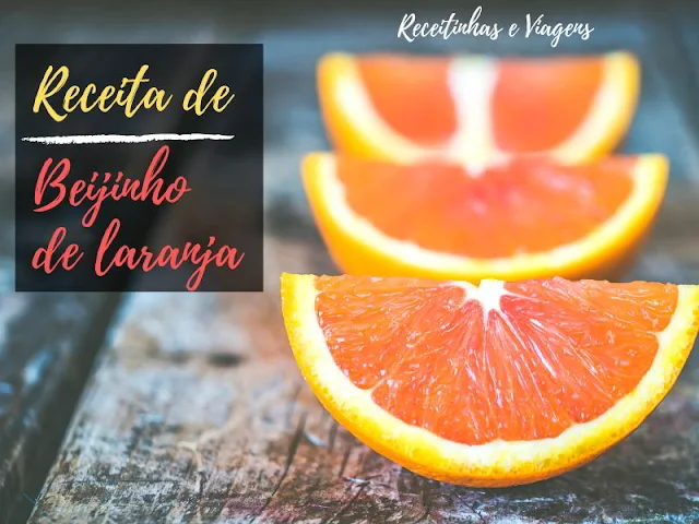 Beijinho de laranja de colher #Receitas #Laranja