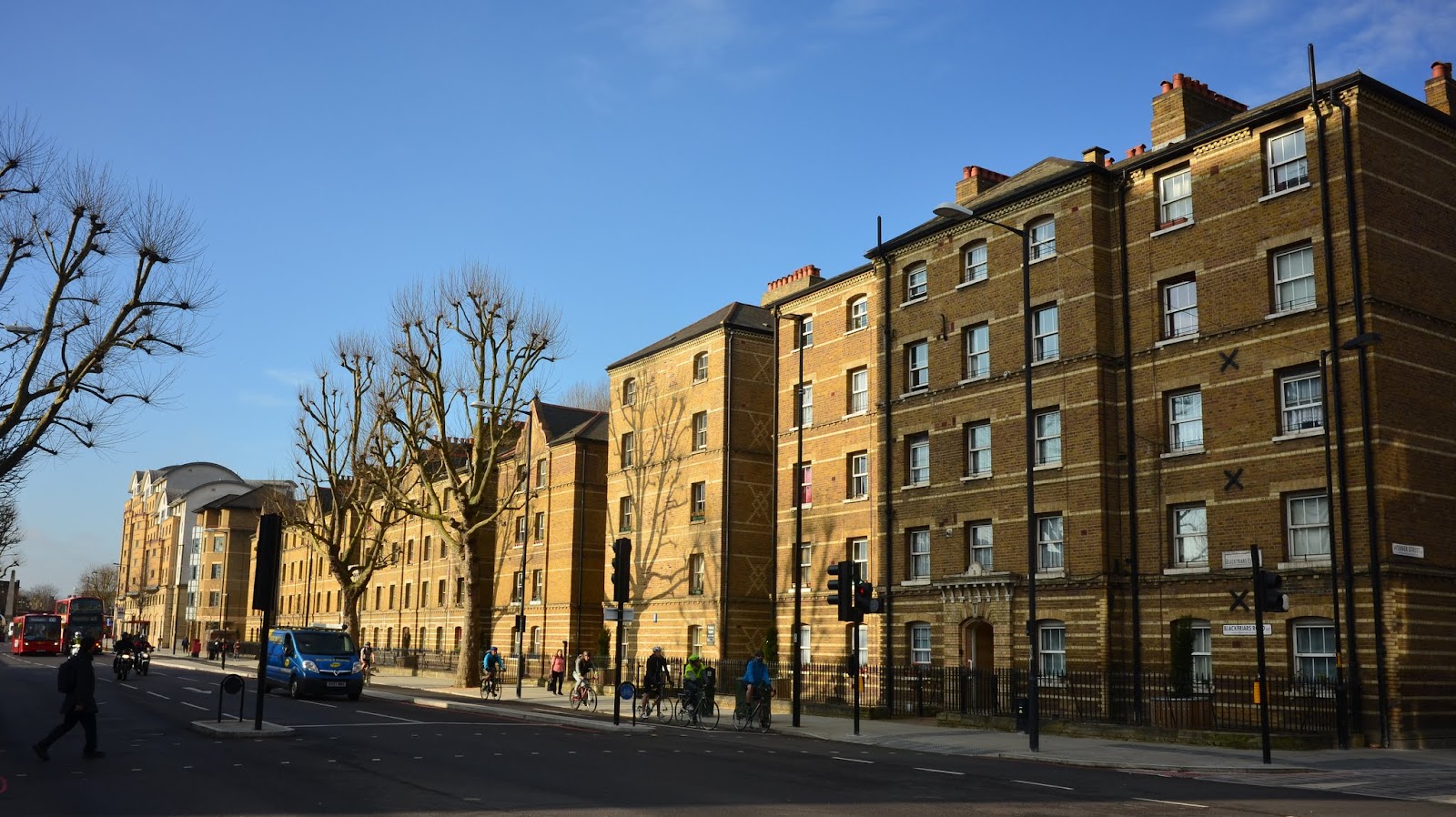 Layman's London The Peabody Estate, Blackfriars, central London