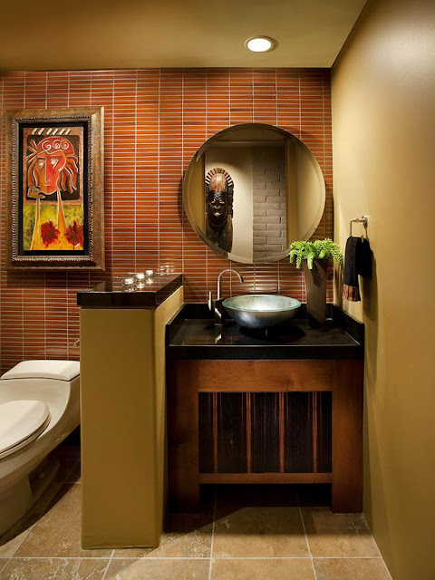 Diseños de baños contemporáneos de Amy Bubier | Decoracio Nesdotcom