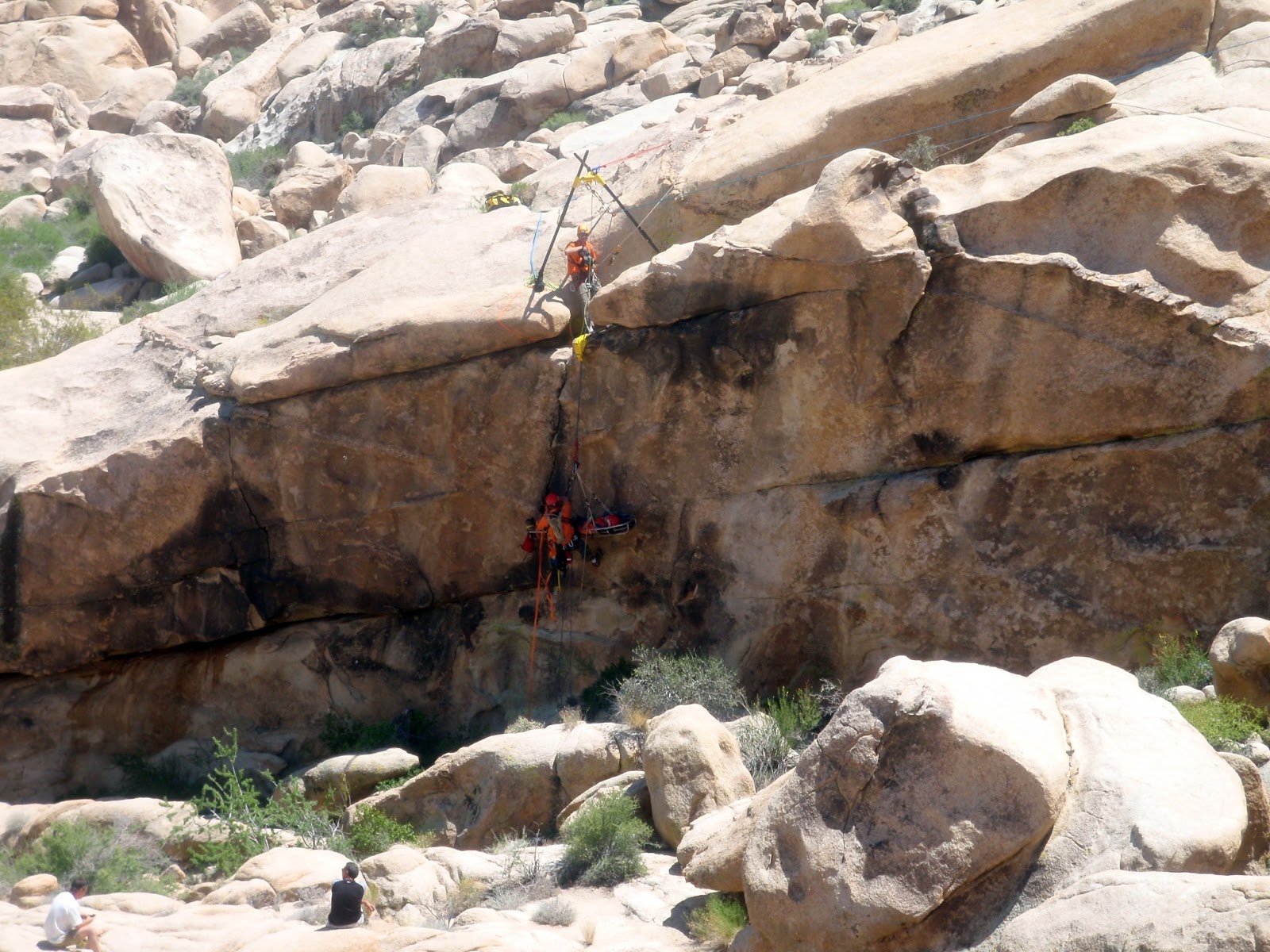 San Bernardino Cave and Technical Rescue Team: Rope Rescue Training in ...