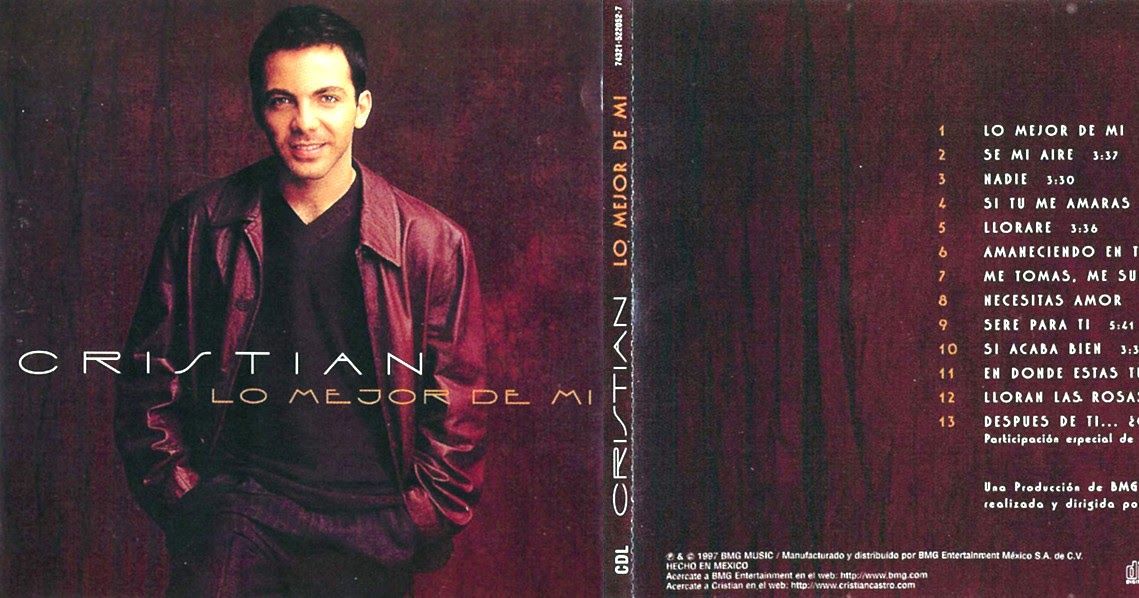 Corazon Descargas CRISTIAN CASTRO LO MEJOR DE MI (1997) Corazon Descargas CRISTIAN CASTRO LO MEJOR DE MI (1997)