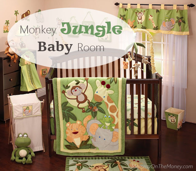 the right on mom vegan mom blog nursery decorating monkey jungle