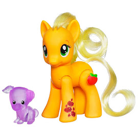 My Little Pony Crystal Motion Wave 1 Applejack Brushable Pony