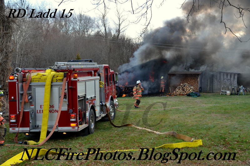 New London County Fire Photos Lebanon Ct Barn fire 120815