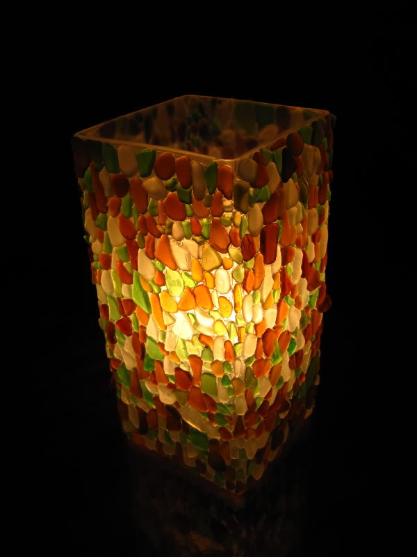 Light The Way Glass Mosaic Lanterns Mosaic Tiles Magic