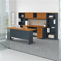Bush Series A Executive Workstation Bush Series A Executive Workstation