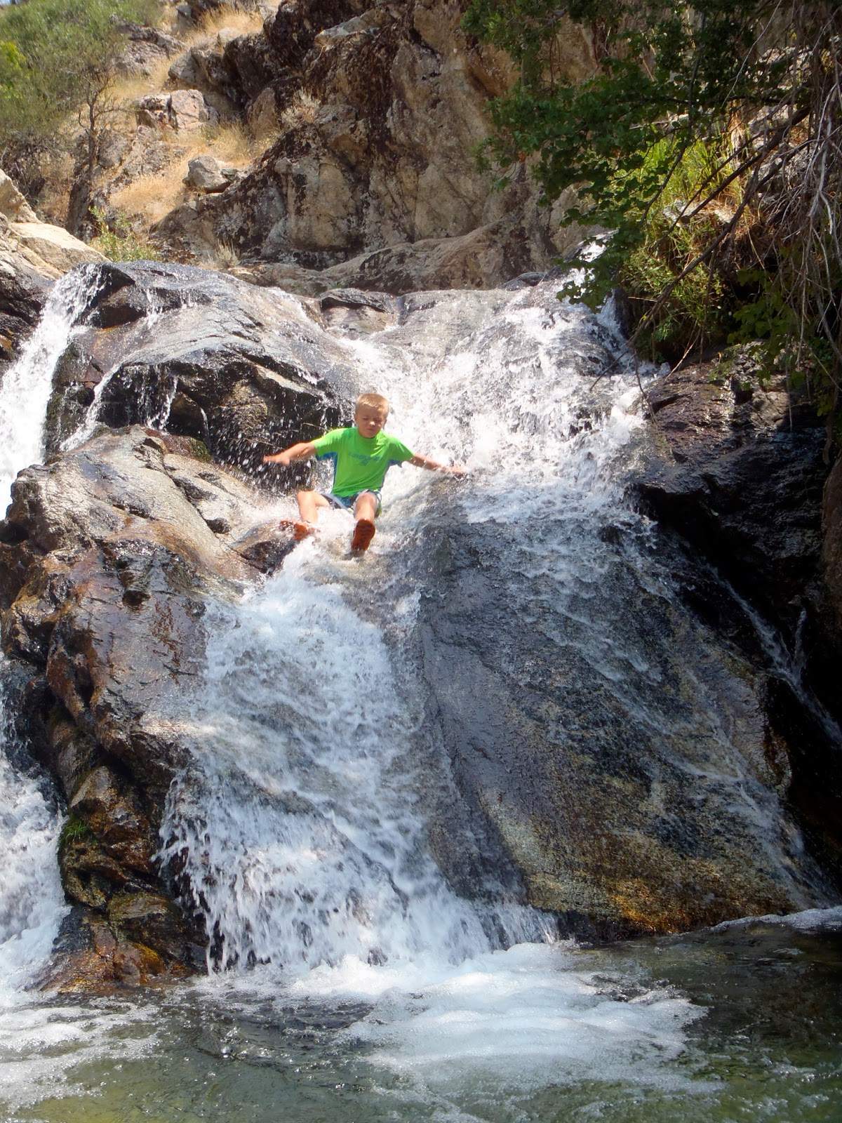 Blog Me Fit Alpine Natural Water Slide Hike