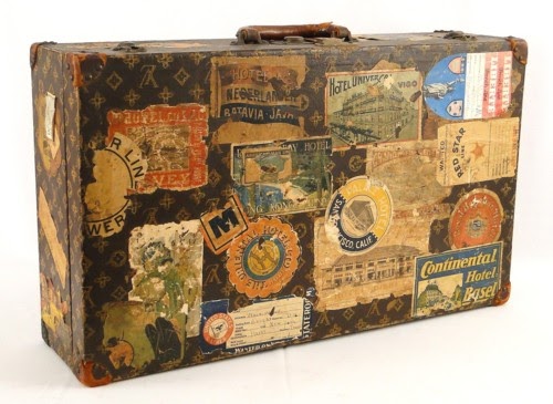 Willow Bee Inspired: Paper Obsessed No. 8 - Vintage Luggage Labels
