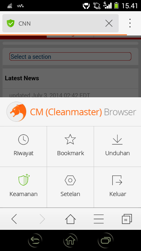 Aplikasi Browser Cepat, Ringan Dan Aman (Daufybhk.blogspot.com) 