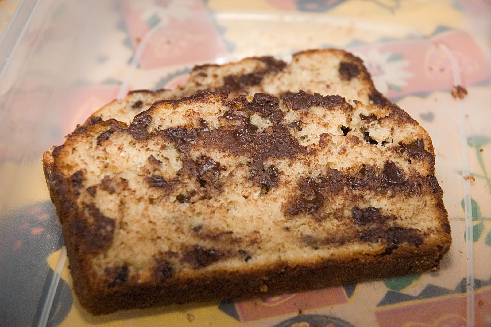 Pain aux bananes et au chocolat Doumdoum se régale
