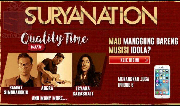 Audisi Online Suryanation Quality Time Audisi Online Suryanation Quality Time