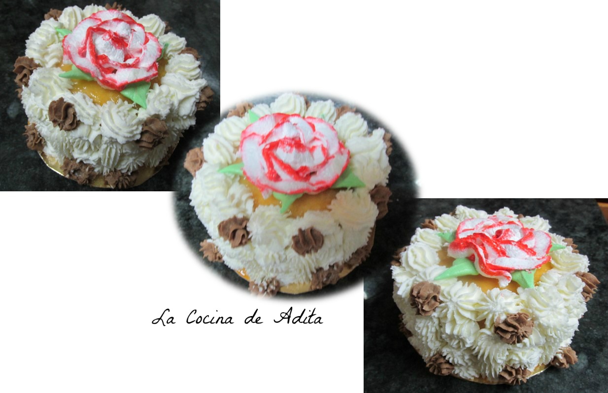 Tartitas con flor de merengue - La Cocina De adita