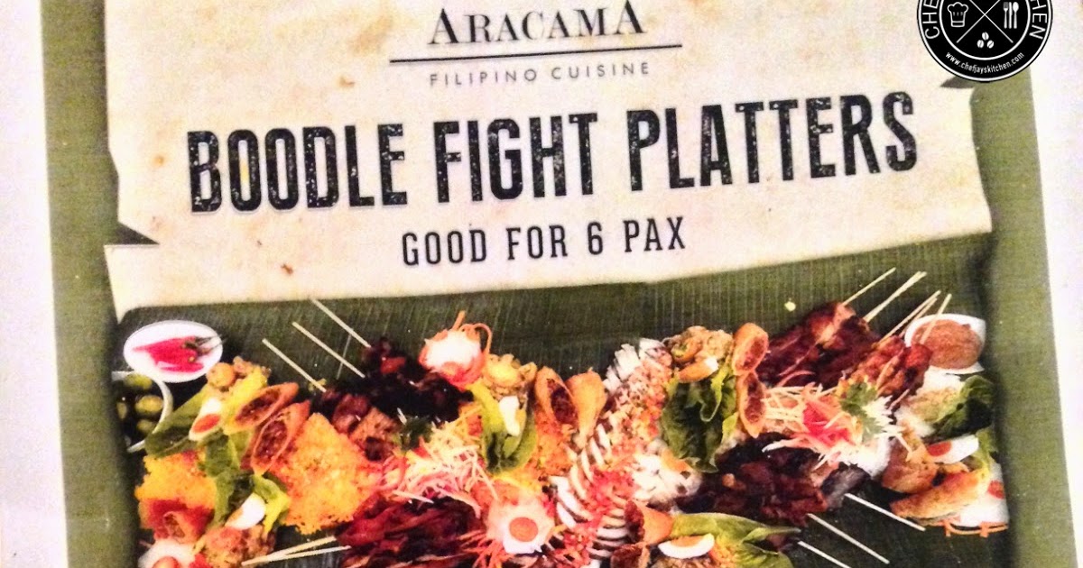 Have a Boodle Fight at Aracama Restaurant and Lounge in 